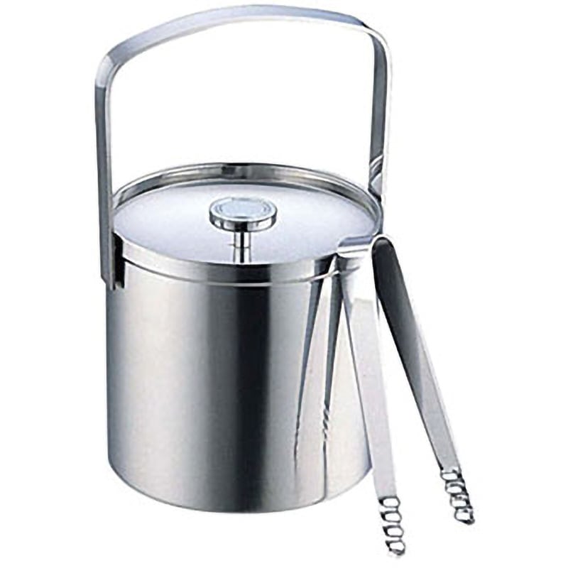 美しいブルーガラスのアイスペール「マドラー付き」 アイスペール、マドラー付き （美しいブルーガラスのアイス