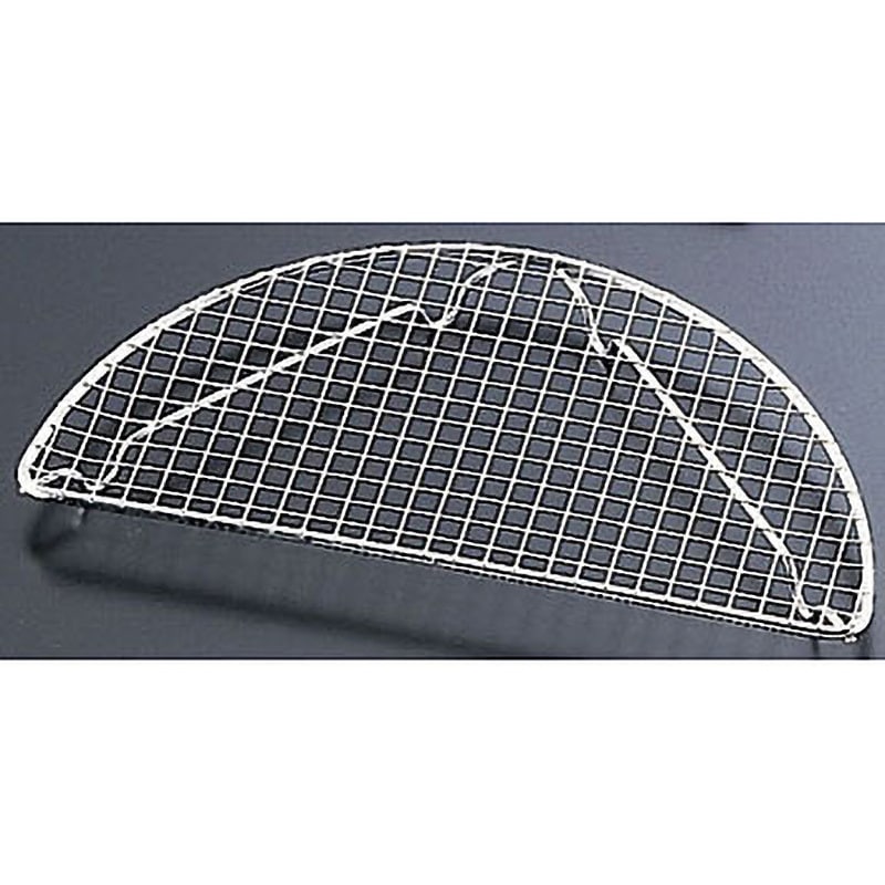 18-8半月型とんかつ網 1個 シンドー 【通販モノタロウ】