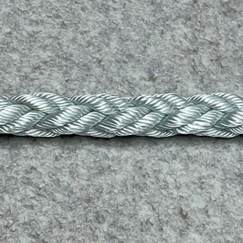10mm×50m ナイロンクロスロープ 名古屋製綱 白色 太さ10mm 1巻 通販