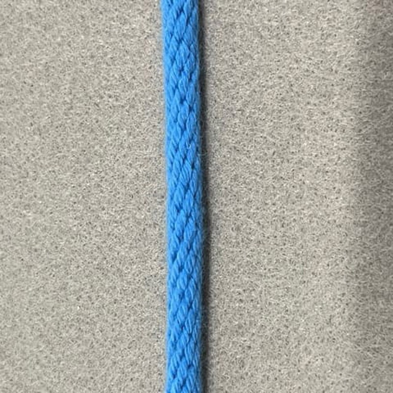 青色 4mm×200m エステルスパンカラー金剛打ロープ 名古屋製綱 青色 太さ4mm