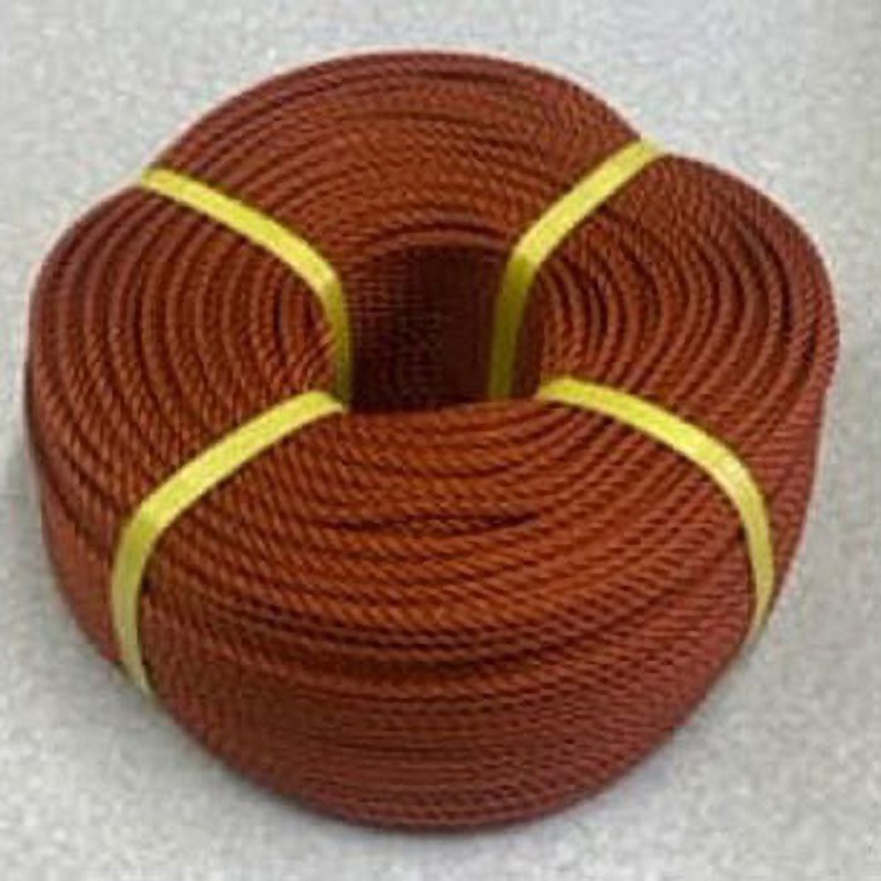 14mm×100m ポリエチレンロープ 金茶 名古屋製綱 太さ14mm