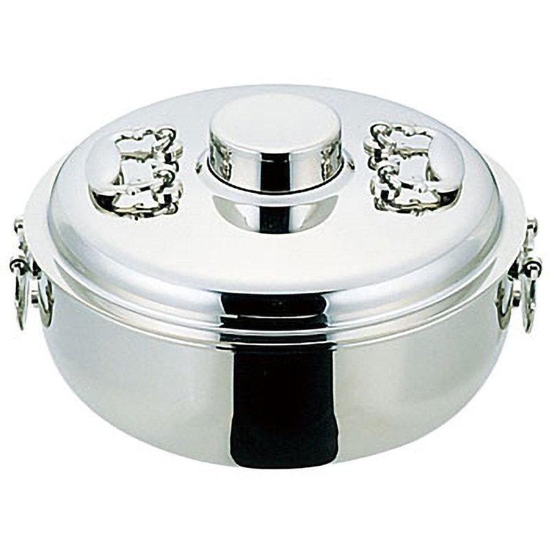 ES18-8電磁専用しゃぶしゃぶ鍋 野崎製作所 容量4.3L サイズ27cm