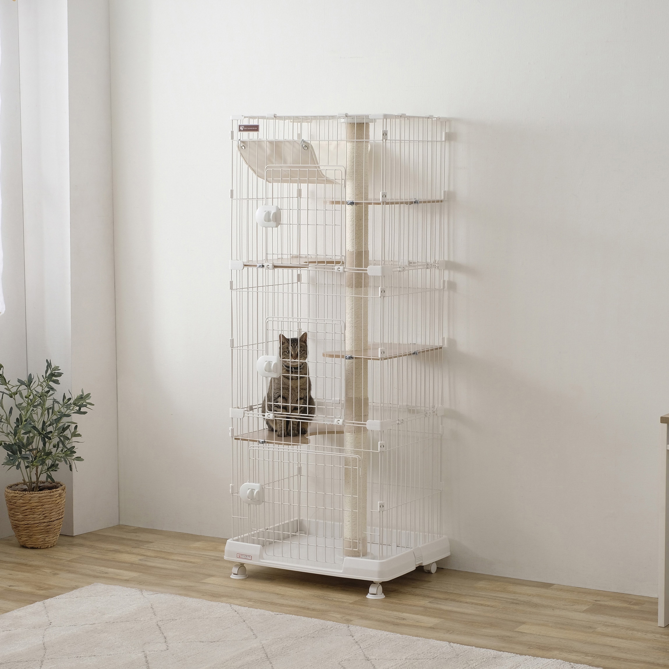 PCLC-703 キャットランドケージ アイリスオーヤマ 幅690mm奥行545mm高