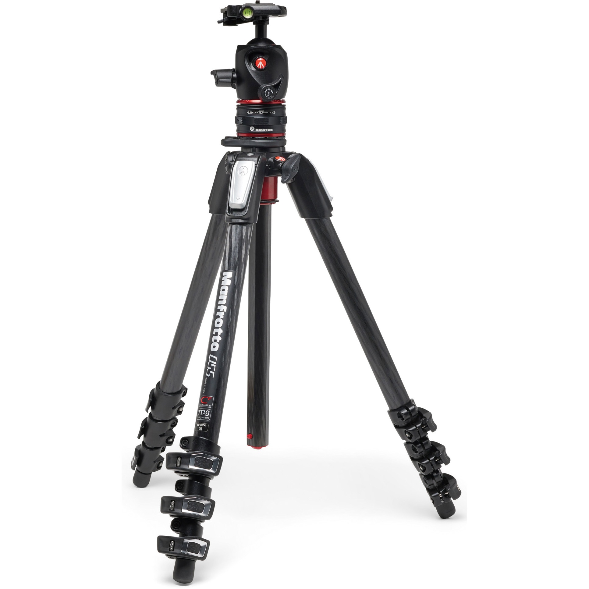 MK055CXPRO4BHQR 055プロカーボン4段三脚+XPRO自由雲台+MOVEキット 1個 Manfrotto 【通販モノタロウ】