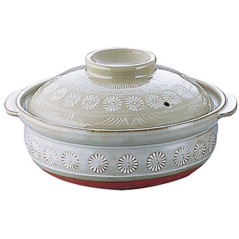 S502 三島 土鍋 1個 エムズジャパン 【通販モノタロウ】