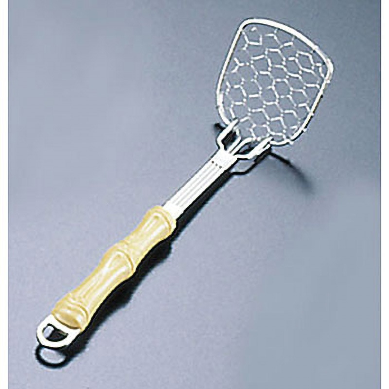 ゆどうふ杓子】と【アクすくい】の二点ステンレス