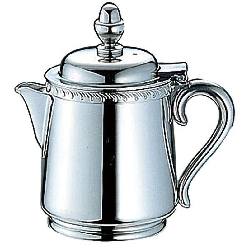 シュガーポット・ミルクピッチャー 菊渕 ミルクポット 和田助製作所 7人用 2113-0707 UK 18-8ステンレス 菊渕 ミルクポット 3人用 100cc \u003cbr\u003e kmss