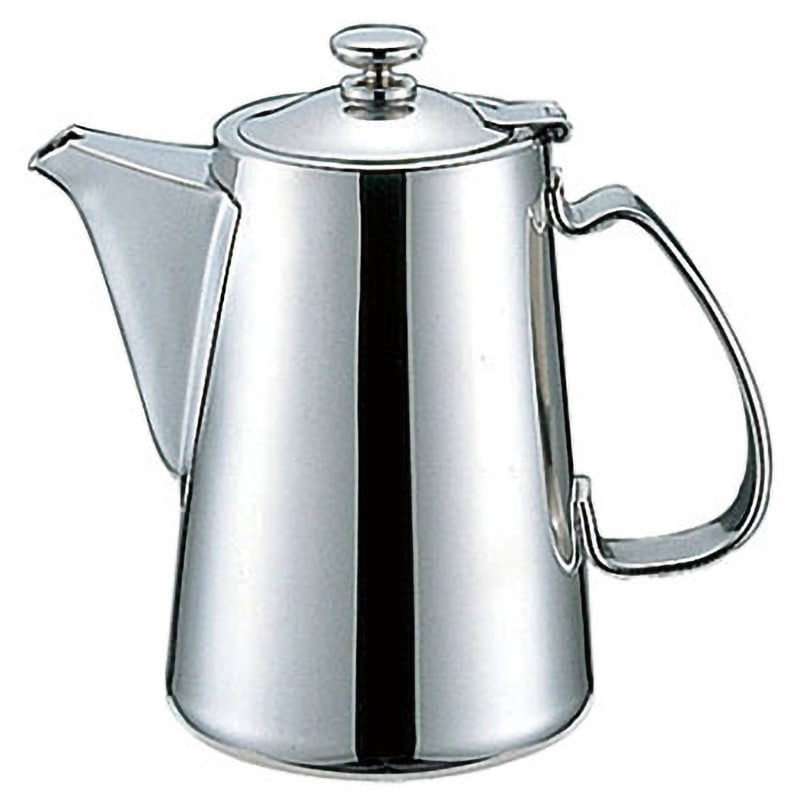 3033205 UK18-8チボリ型コーヒーポット UK(三宝) 容量850mL 5人用サイズ