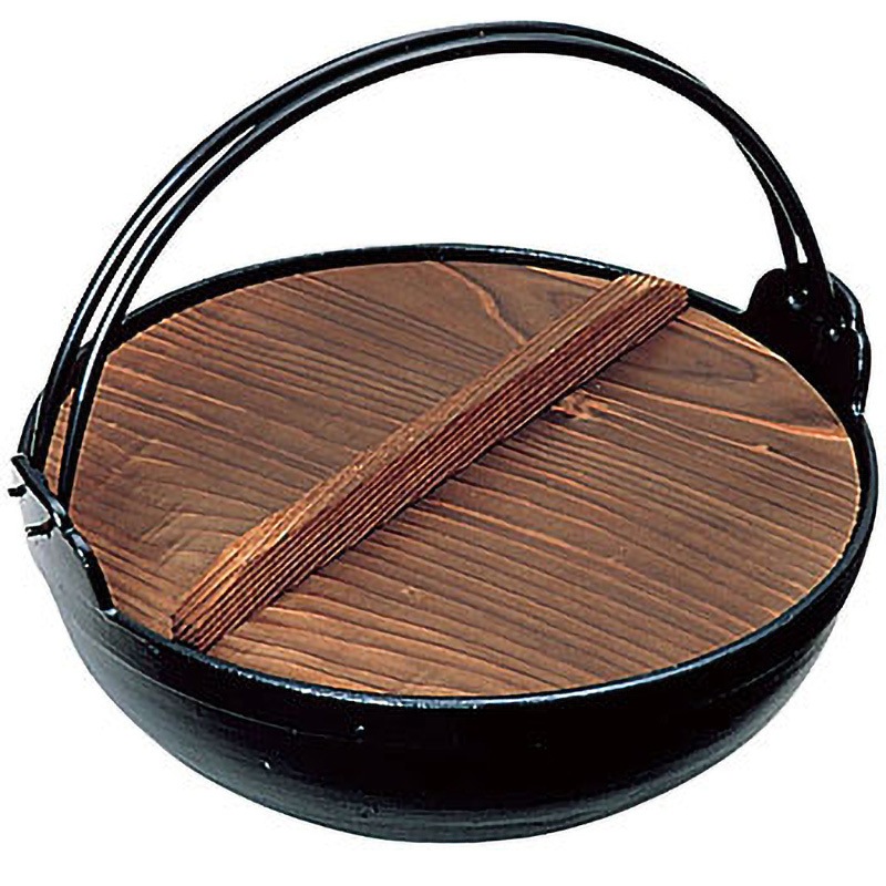 アルミ 電磁用いろり鍋 砺波商店 容量2L サイズ21cm