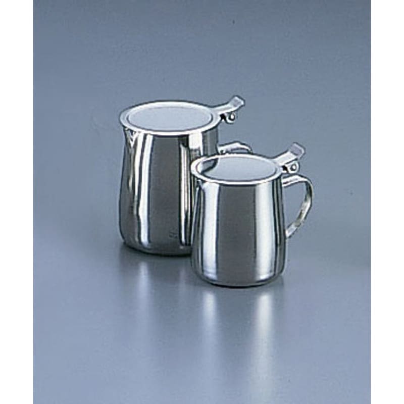 18-8ミルクピッチャー 蓋付 1個 野崎製作所 【通販モノタロウ】