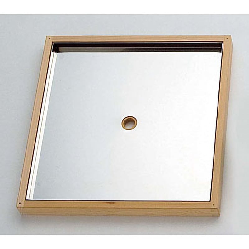 5453 椹・お座敷セイロ 箱型すり蓋(ST中子) 9寸用 1個 用美(ヤマコー) 【通販モノタロウ】