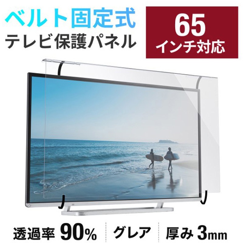 200-CRT033 液晶テレビ保護パネル_65インチ対応 サンワダイレクト