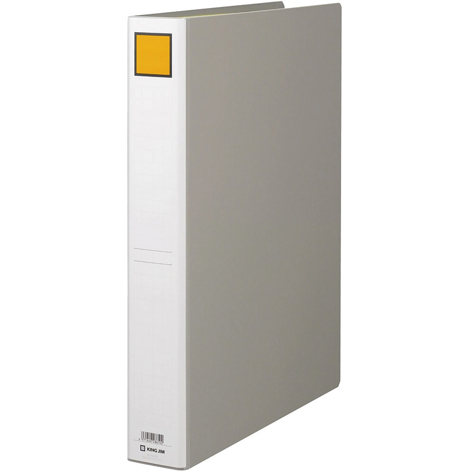 1004S キングファイル G (片開き タテ型) キングジム グレー色 A3タテ