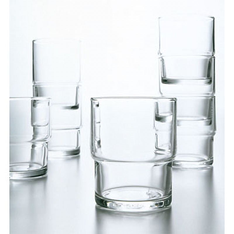 東洋佐々木ガラス タンブラーグラス HSスタックタンブラー 250ml 120個セット(ケース販売) 割れにくい ボビン 日本製 食洗機対応 公式東洋佐々木ガラス スタックタンブラー 6個セット
