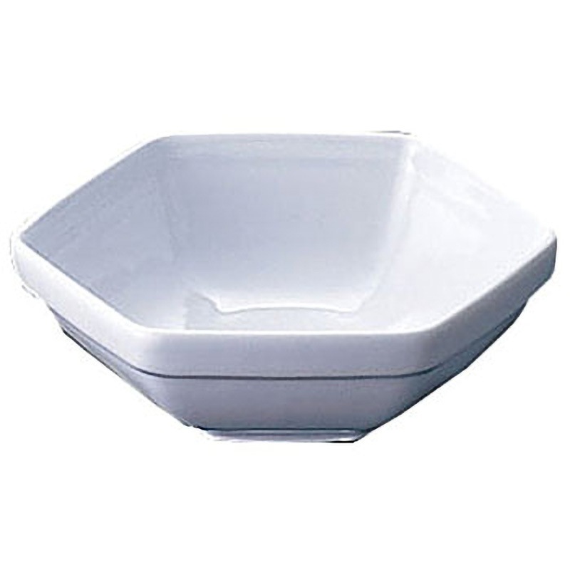PG46021 六角サラダボール ROYALE(ロイヤル)[厨房用品/食器] 幅210mm奥行210mm高さ65mm 1個 PG46021