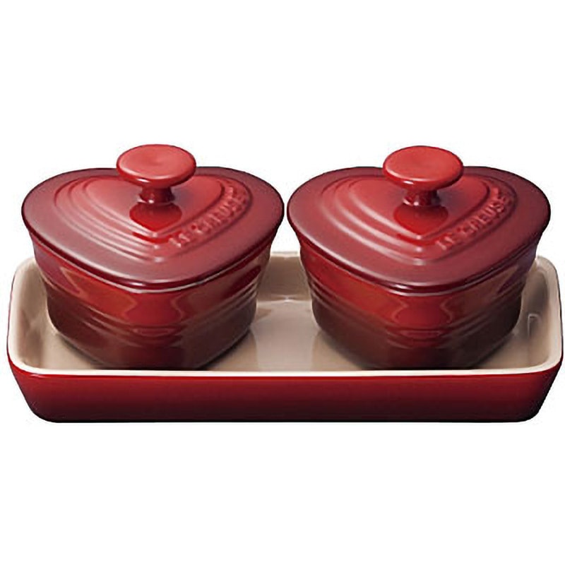 プチ・ラムカンダムール・セット ル・クルーゼ 耐熱容器(スフレ