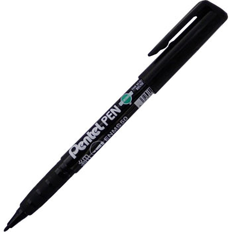 （まとめ）ぺんてる ぺんてるペンENN50-A 中字 丸芯 黒 10本 まとめ） ぺんてる ペン 丸芯・中字（1.1mm） ENN50-A 黒 1本入 ×30