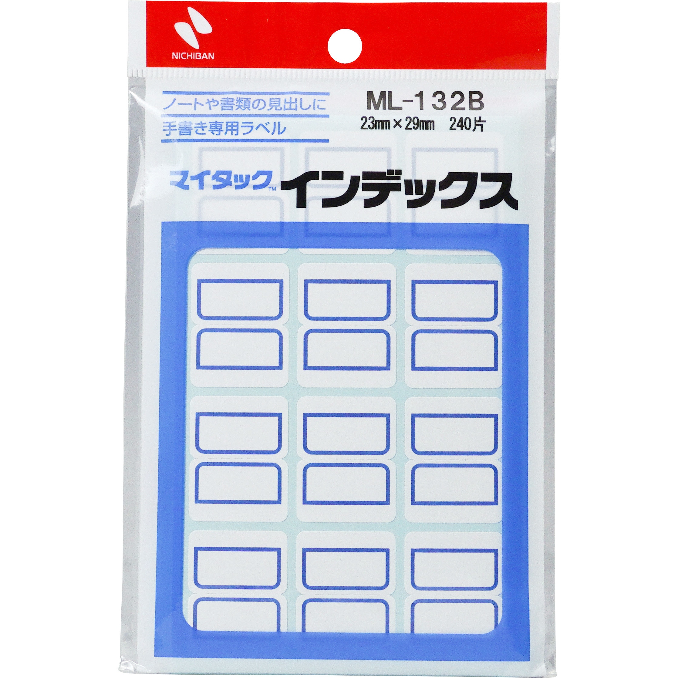 ML-132B マイタック インデックス ニチバン 青色 1パック(240片) ML