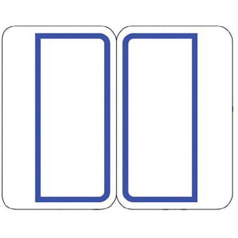 インデックス:(まとめ) ニチバン マイタック インデックス ブンボックス 中 23×29mm 赤枠 業務用パック MLBB132R 1パック(2400片：12片×200シート) (×10) マイタック™ リサイクルインデックス 少量タイプ｜粘着ラベル