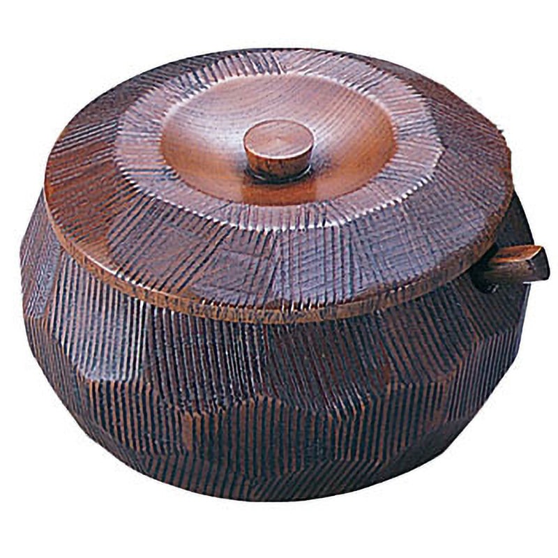 25782 摺り漆木製飯器セット(蓋付) 1個 用美(ヤマコー) 【通販モノタロウ】