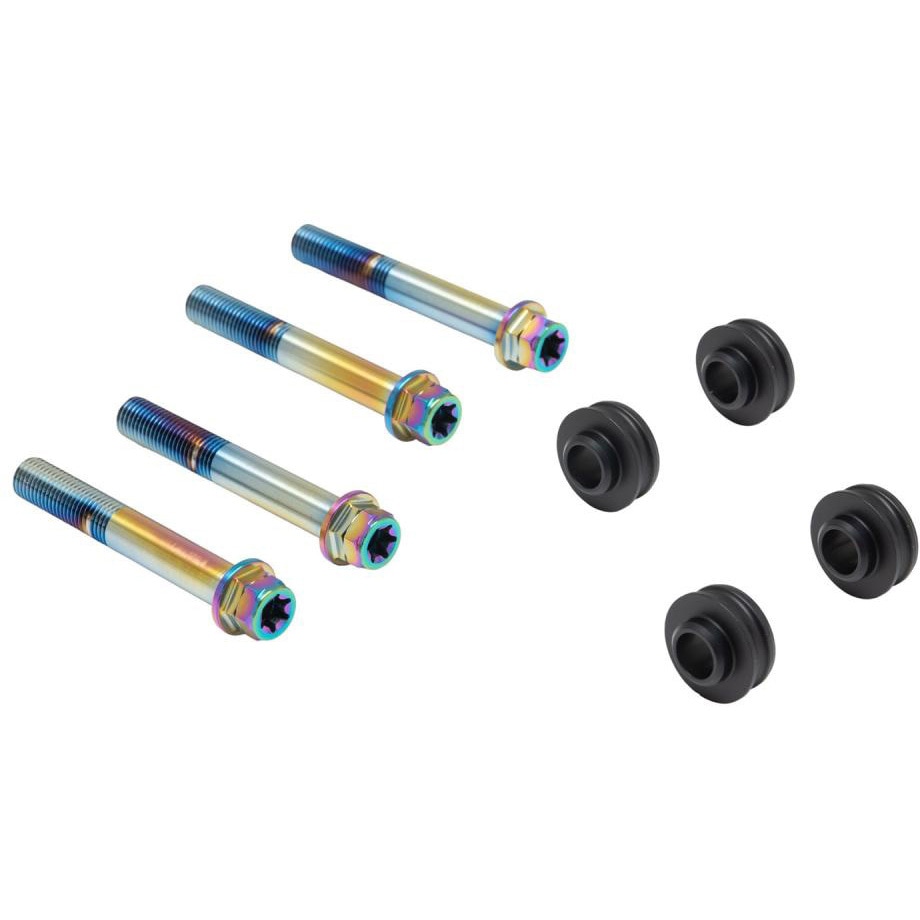 CBS-02BFT オフセットカラーマウントボルトセット 適合キャリパーB フランジ六角 チタン色 CBS-02BFT プロトブレンボ ねじサイズM10 11,684円