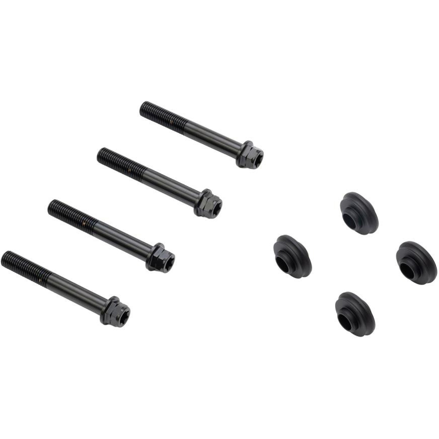 CBY-06BFB オフセットカラーマウントボルトセット 適合キャリパーB フランジ六角 ブラック CBY-06BFB プロトブレンボ ねじサイズM10