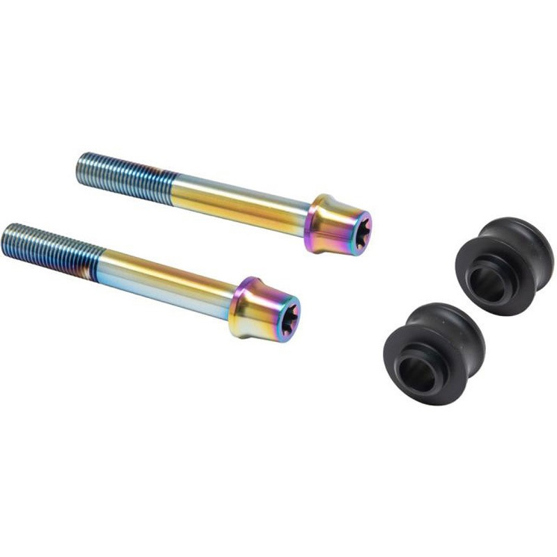 CBK-04ATT オフセットカラーマウントボルトセット 適合キャリパーA テーパーキャップ チタン色 CBK-04ATT 1個 プロトブレンボ 【通販モノタロウ】