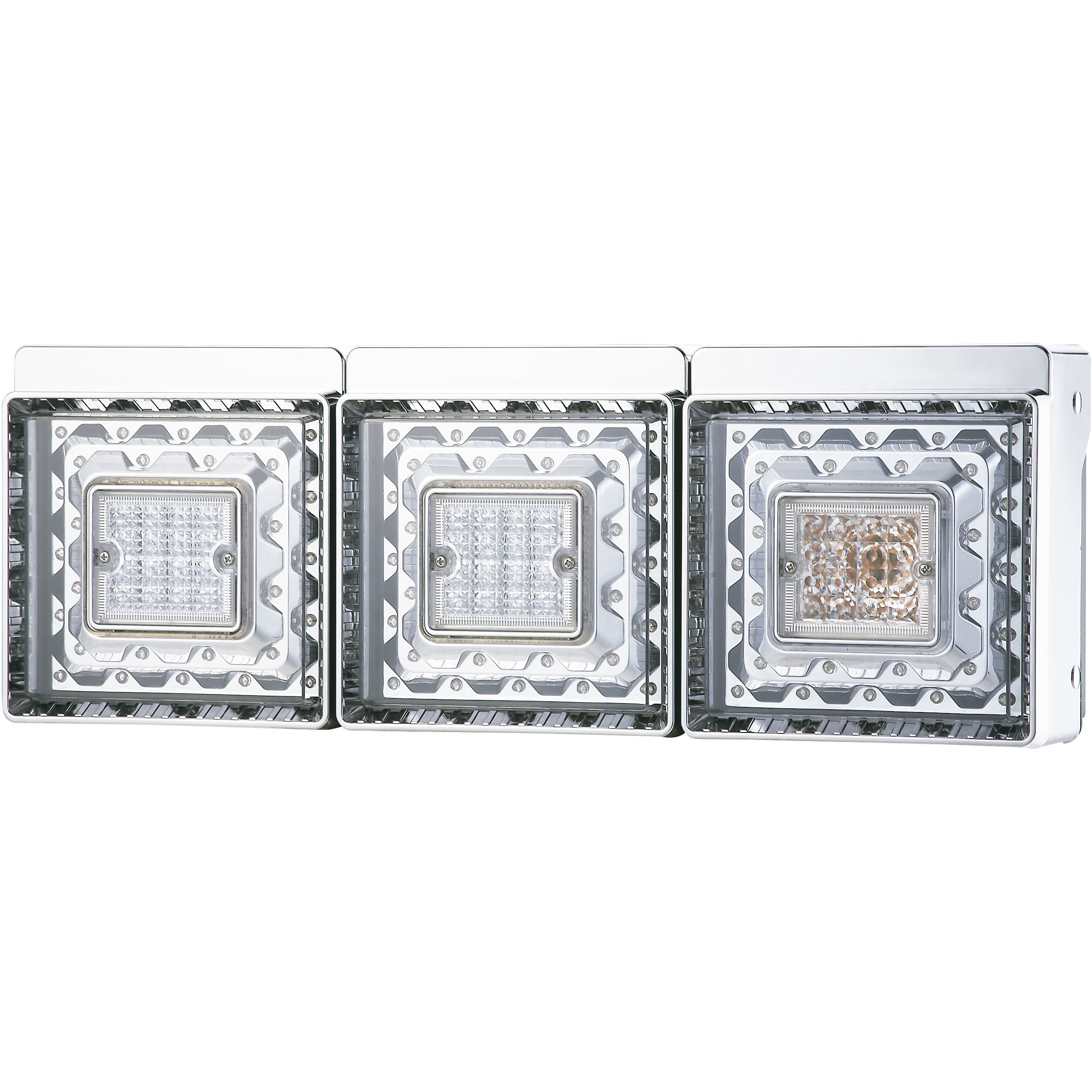 3連 バックランプ付き 片側右 JB 角LEDテールランプ 1個 JB(日本ボデーパーツ工業) 【通販モノタロウ】 27,986円