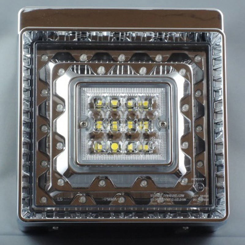 単体(赤/白)補修用 JB 角LEDテールランプ 1個 JB(日本ボデーパーツ工業) 【通販モノタロウ】