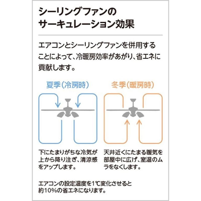 WF504 シーリングファン オフホワイト 楽天市場】シーリングファン オーデリック wf504の通販