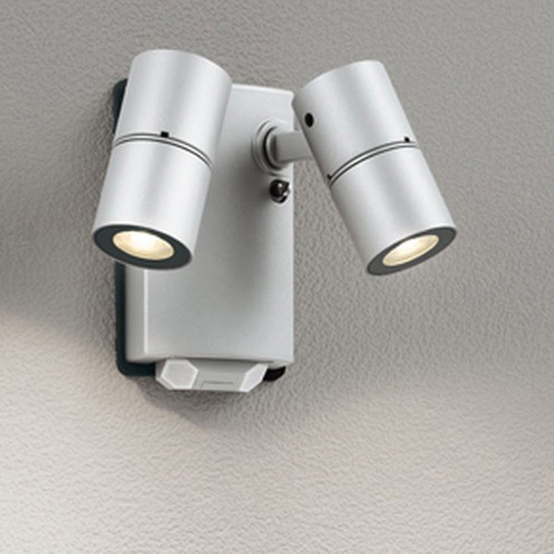 OG264272R 高演色LED ミニマルエクステリアスポットライト 人感センサー付 ODELIC(オーデリック) 配光タイプ:ワイド配光(42°) 2700K 幅Φ53mm長さ100mm  OG264272R