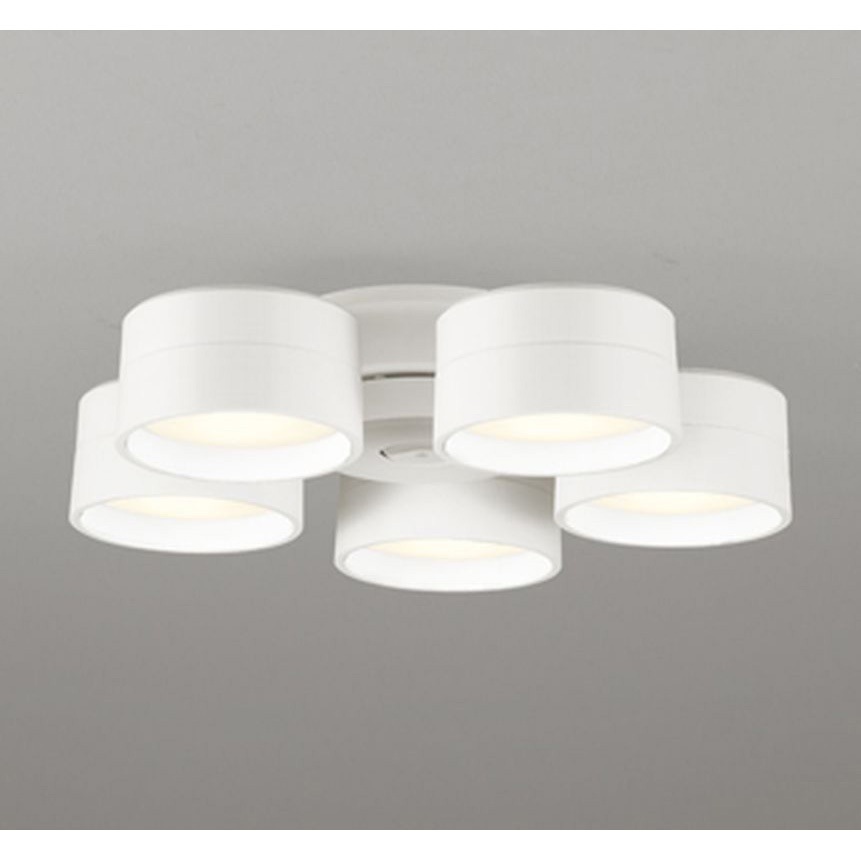 WF288PR 高演色LED シーリングファン用灯具 ODELIC(オーデリック) 電球色/昼白色 5灯 調光不可 適用畳数～8畳   WF288PR