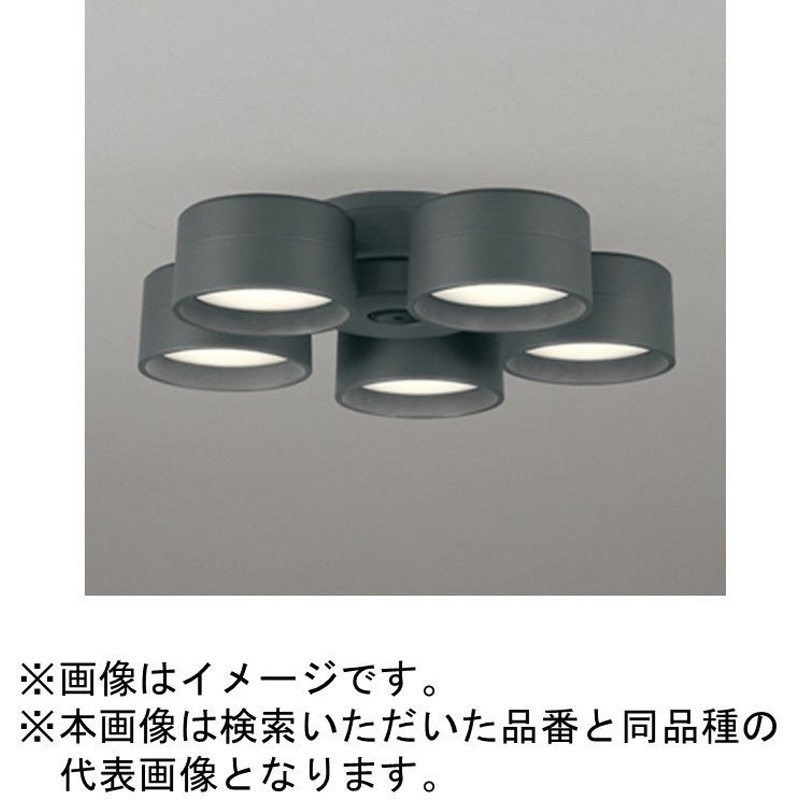 ODELIC シーリングファン灯具 WF290PR チャコールグレー WF290PR 高演色LED シーリングファン用灯具 ODELIC(オーデリック) 電球