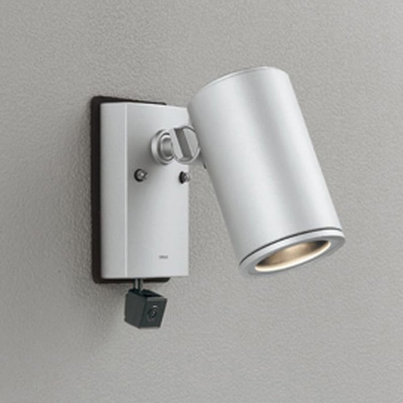 OG264215 LED エクステリアスポットライト 人検知カメラ付 ODELIC(オーデリック) ミディアム 明るさダイクロハロゲン形(JDR)75Wクラス 幅Φ88mm長さ152mm  OG264215