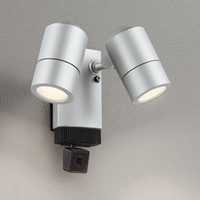 OG264290 LED JDR50Wクラス エクステリアスポットライト 顔識別カメラ