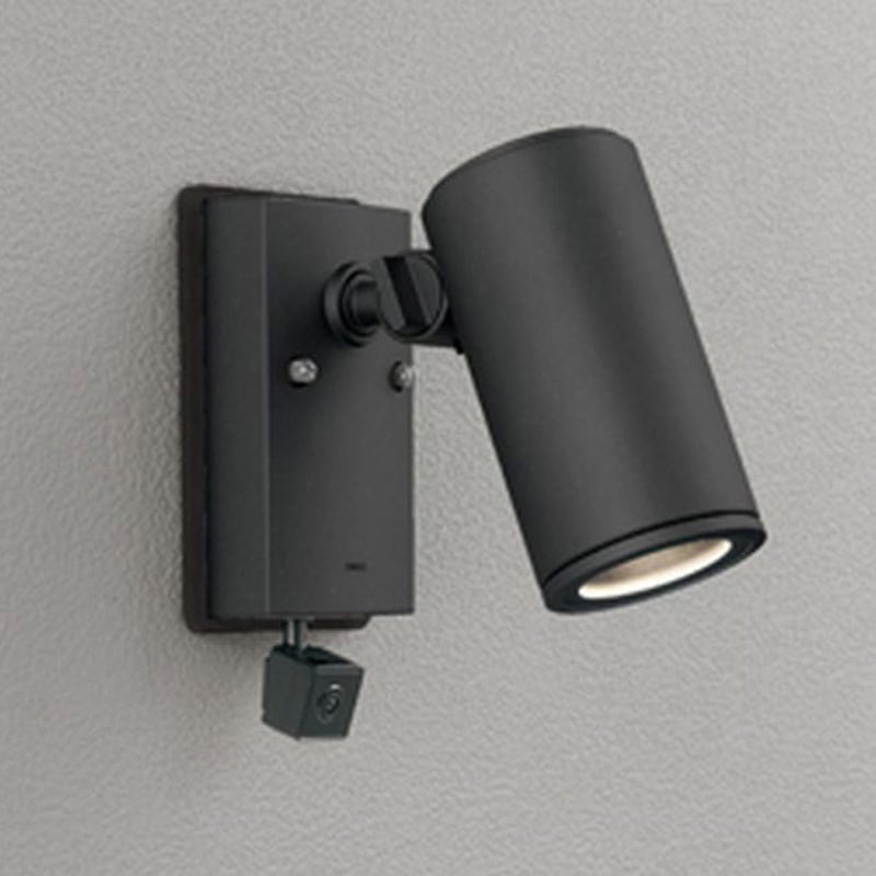 OG264219 LED エクステリアスポットライト 人検知カメラ付 ODELIC(オーデリック) 明るさダイクロハロゲン形(JDR)50Wクラス 幅Φ78mm長さ151mm  OG264219