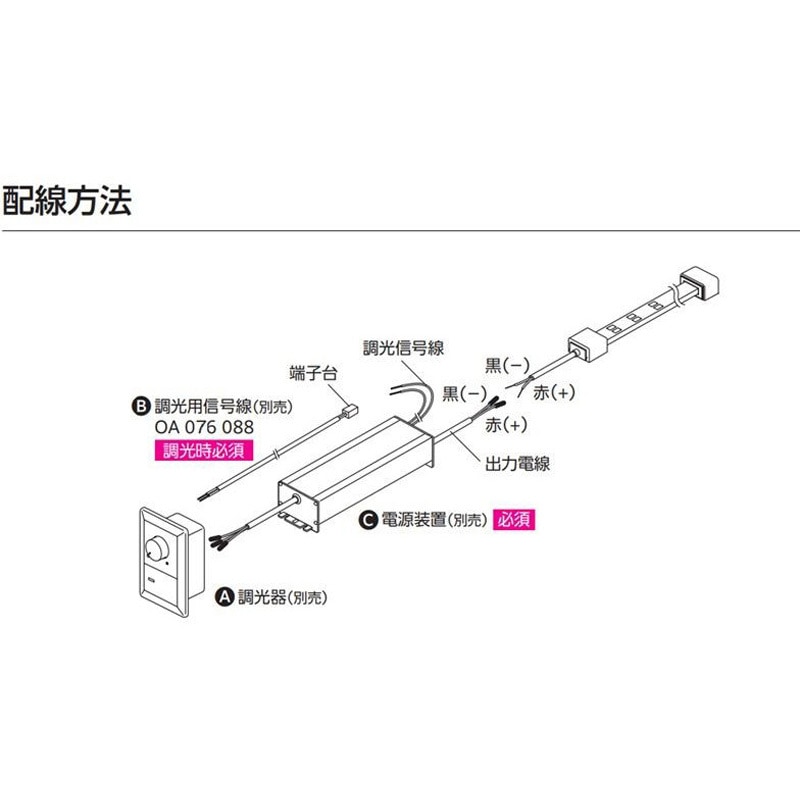 TF0558F LED間接照明 FLEXIBLE(フレキシブル) テープライト DC24V 屋