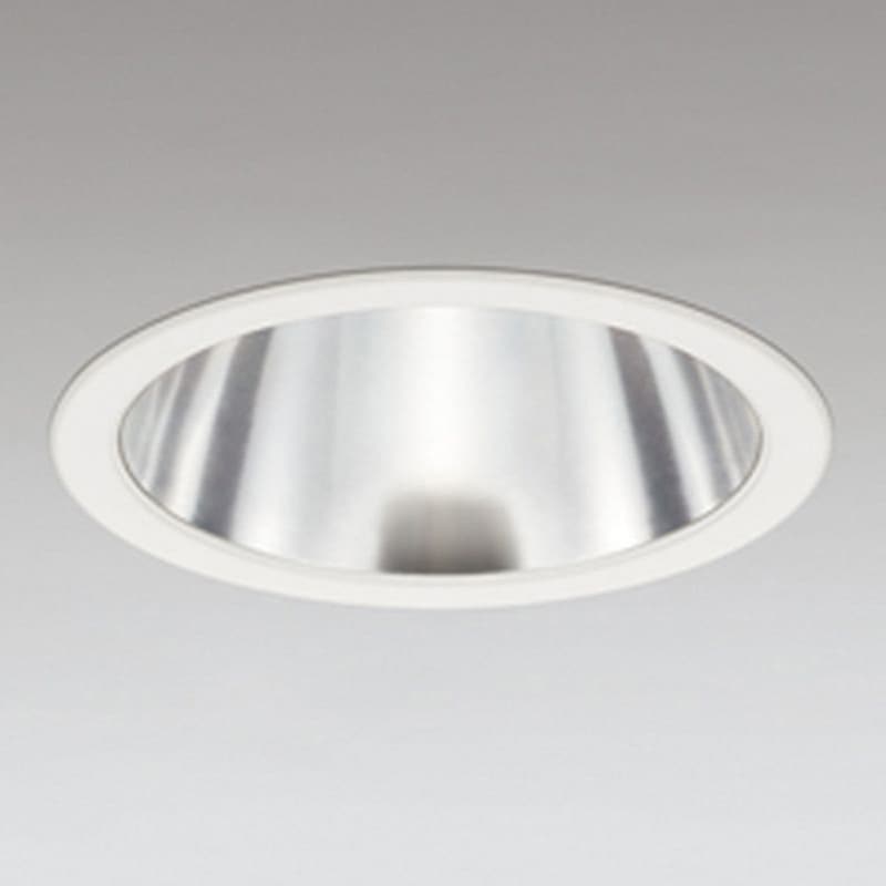 XD457134R 高演色LED リニューアルベースダウンライト ODELIC(オーデリック) 100-242V 調光の可否× Ra94 5000K 昼白色 配光角度73° (コーン)深型鏡面コーンタイプ  XD457134R