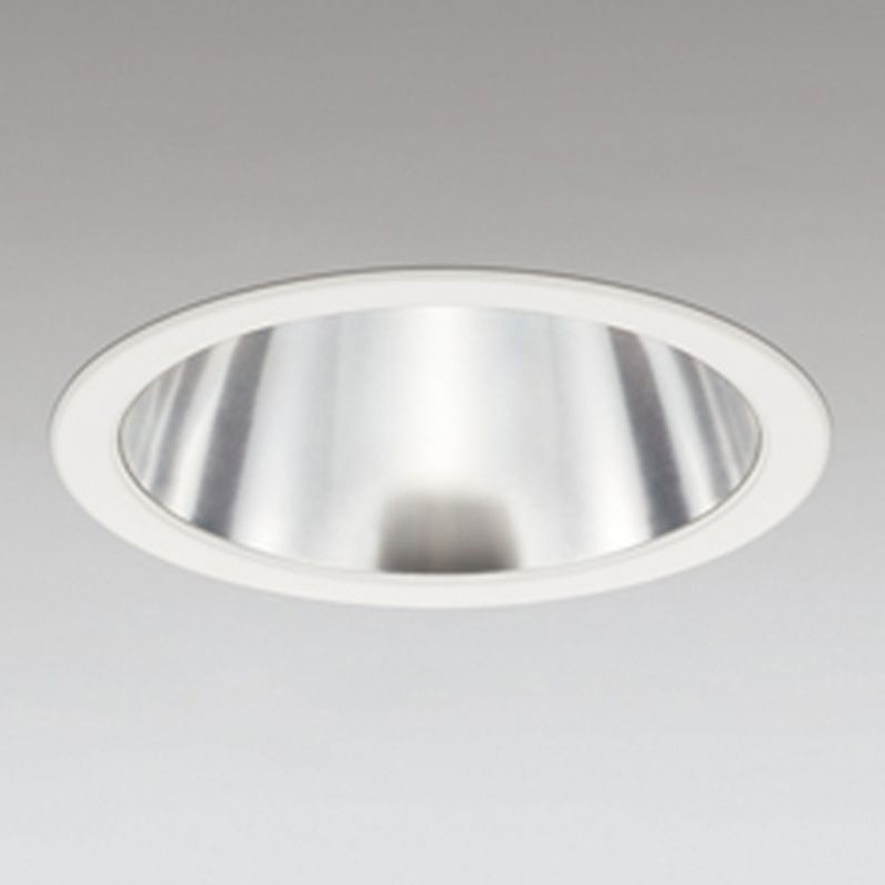 XD457138R 高演色LED リニューアルベースダウンライト ODELIC(オーデリック) 100-242V 調光の可否× Ra94 5000K 昼白色 配光角度73° (コーン)深型鏡面コーンタイプ  XD457138R