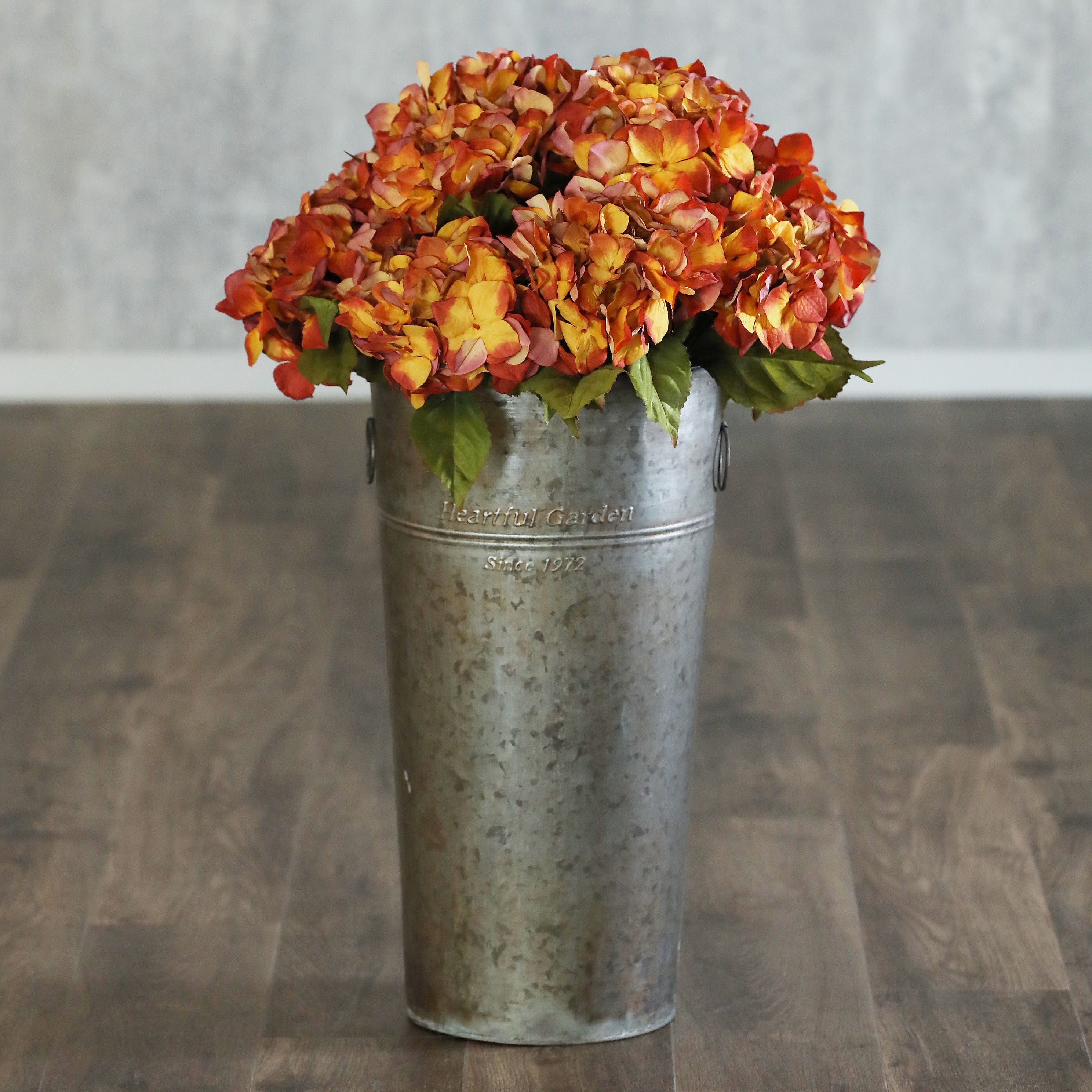 RD262  LD12-0195A1U 造花 アジサイシリーズ エルブレイン 1セット(12本) RD262  LD12-0195A1U