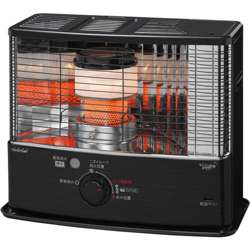 HRC-W3624-B 反射形石油ストーブ ダブルクリーンタイプ 1台 トヨトミ