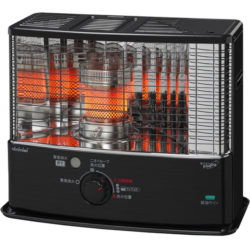 トヨトミ 半密閉式石油ストーブ HR−650K 2021年製】 HR-V6524 | 暖房
