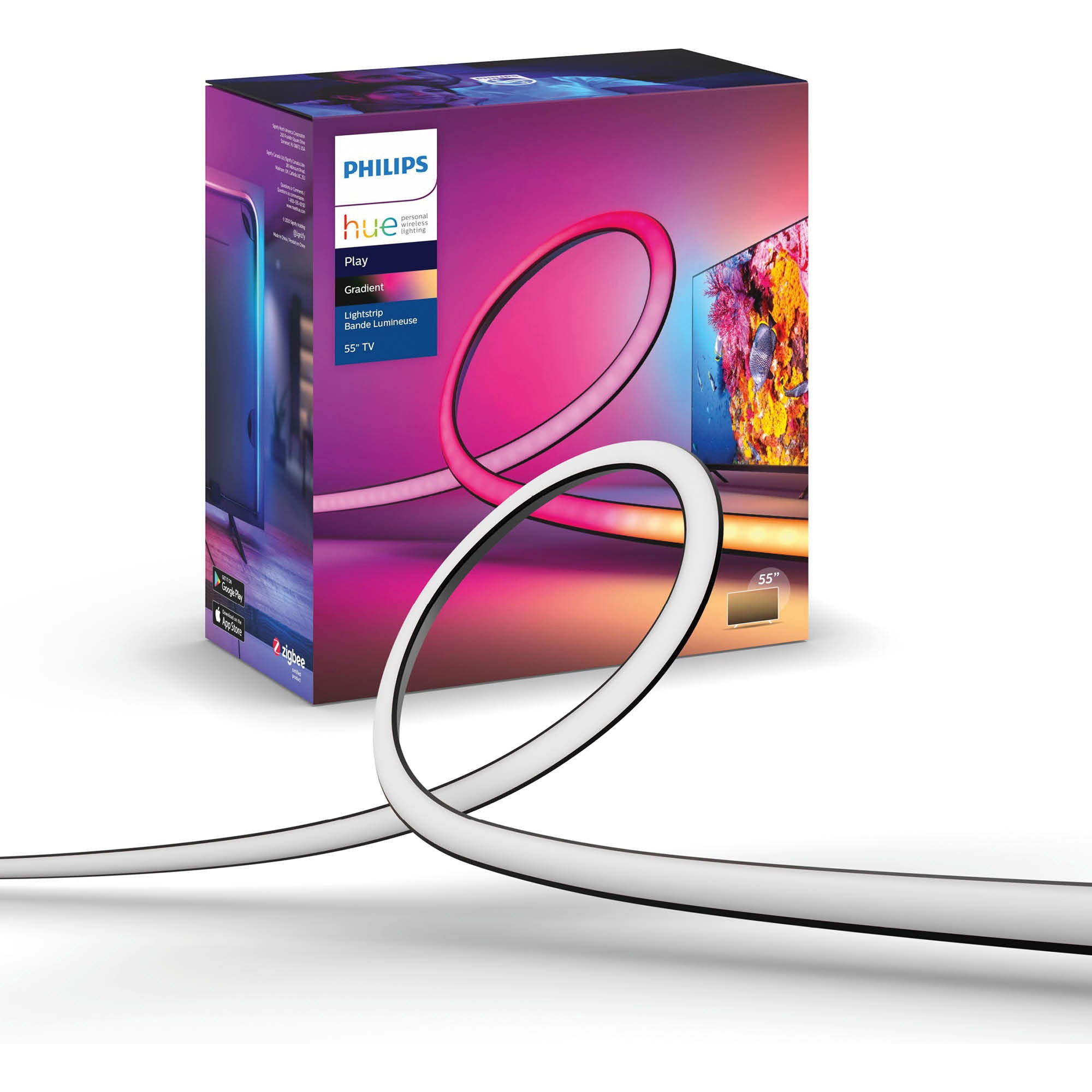 PHTV55 Philips Hue Play グラデーションライトリボン TV 55-60インチ専用 1個 フィリップス 【通販モノタロウ】