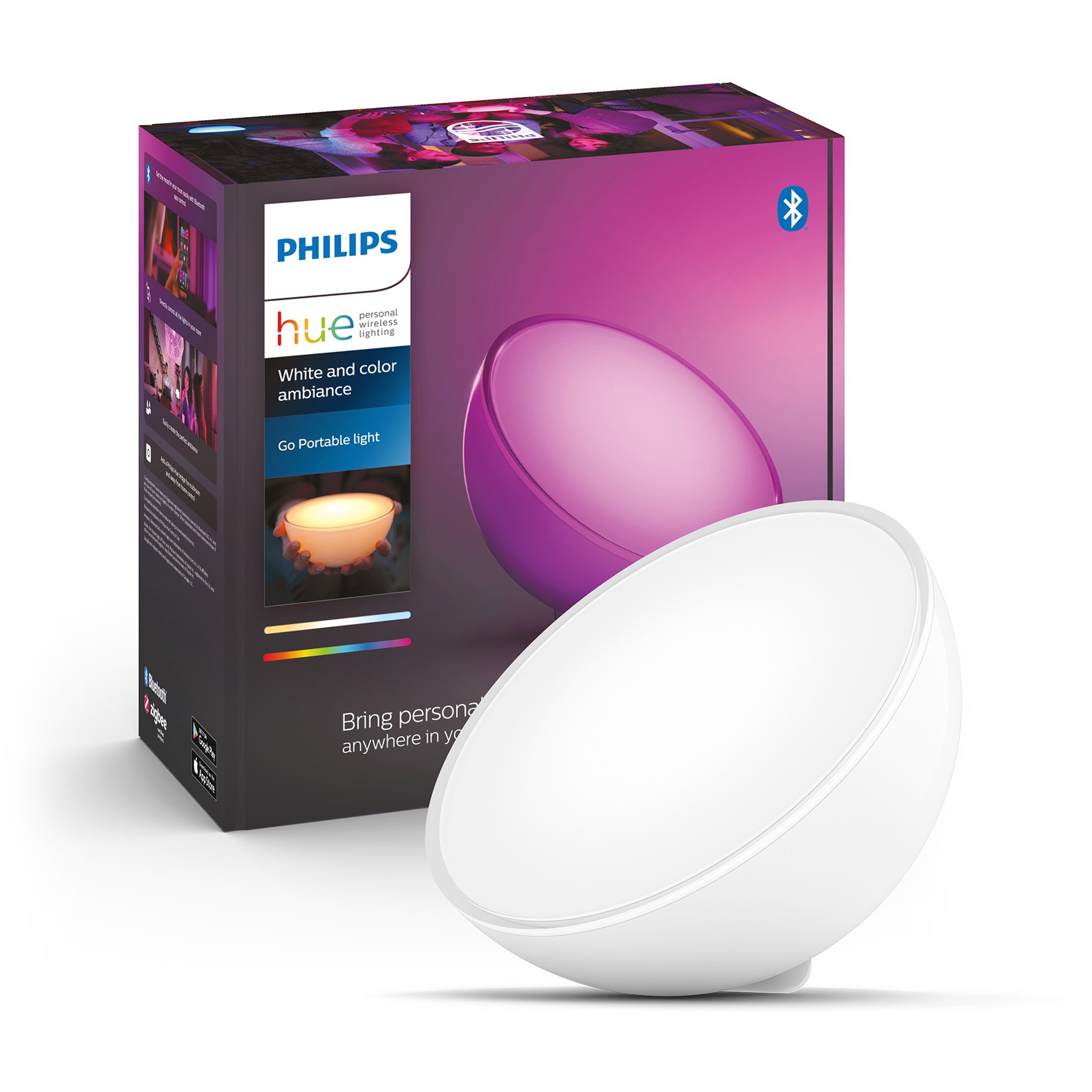 PHGOAC Philips Hue Go ポータブル アクセントランプ 1個 フィリップス