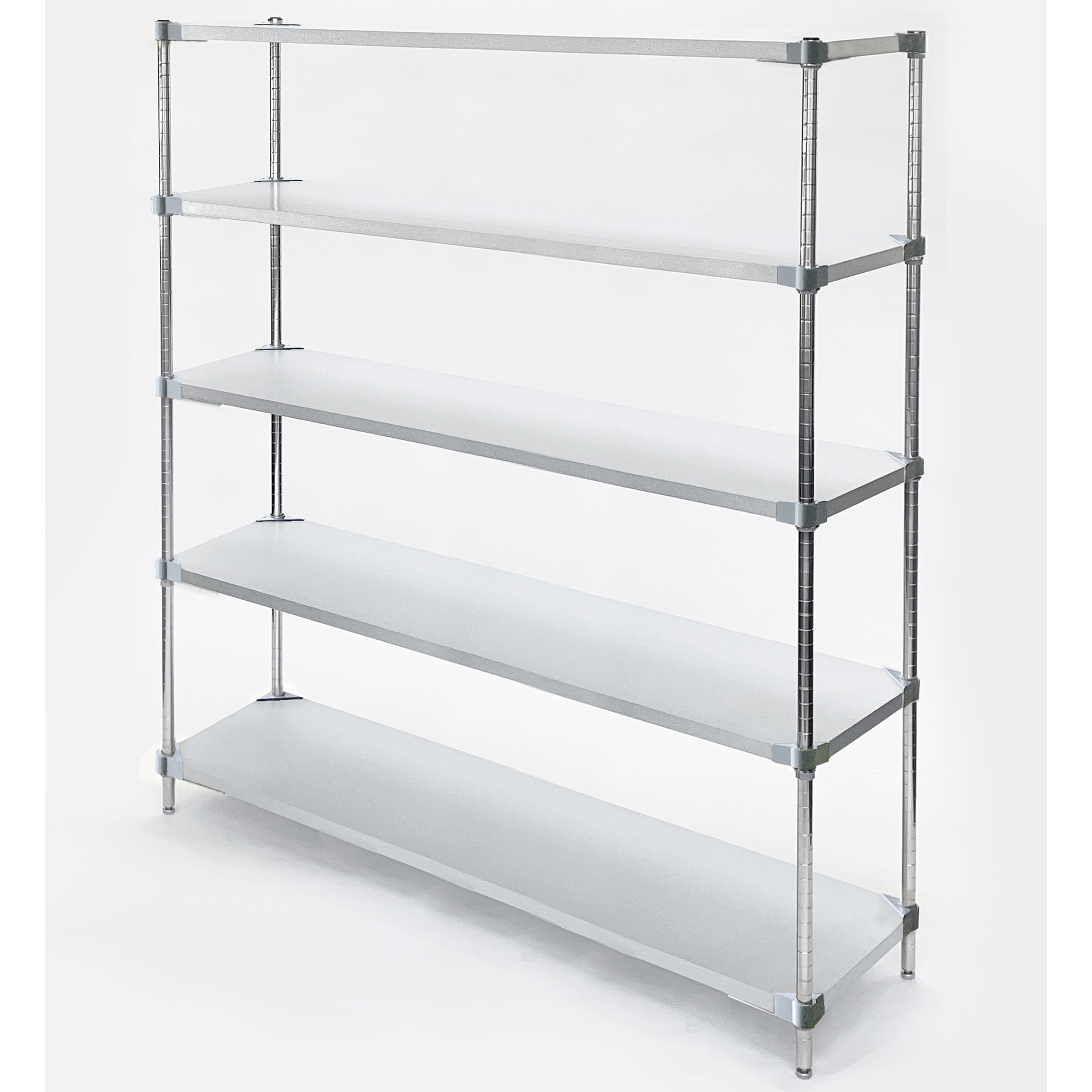 MG5-120182 ガルバリウムシェルフ プロフェイス 段数5 間口1217mm奥行362mm高さ1785mm  MG5-120182