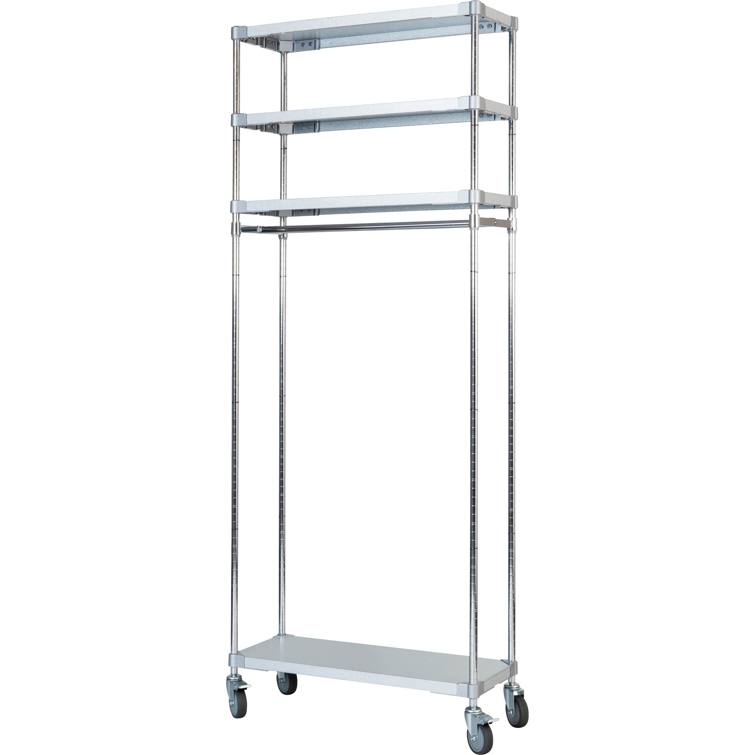 GH4-3590 ガルバリウムシェルフハンガー付 プロフェイス 段数4 間口913mm奥行362mm高さ2223mm  GH4-3590