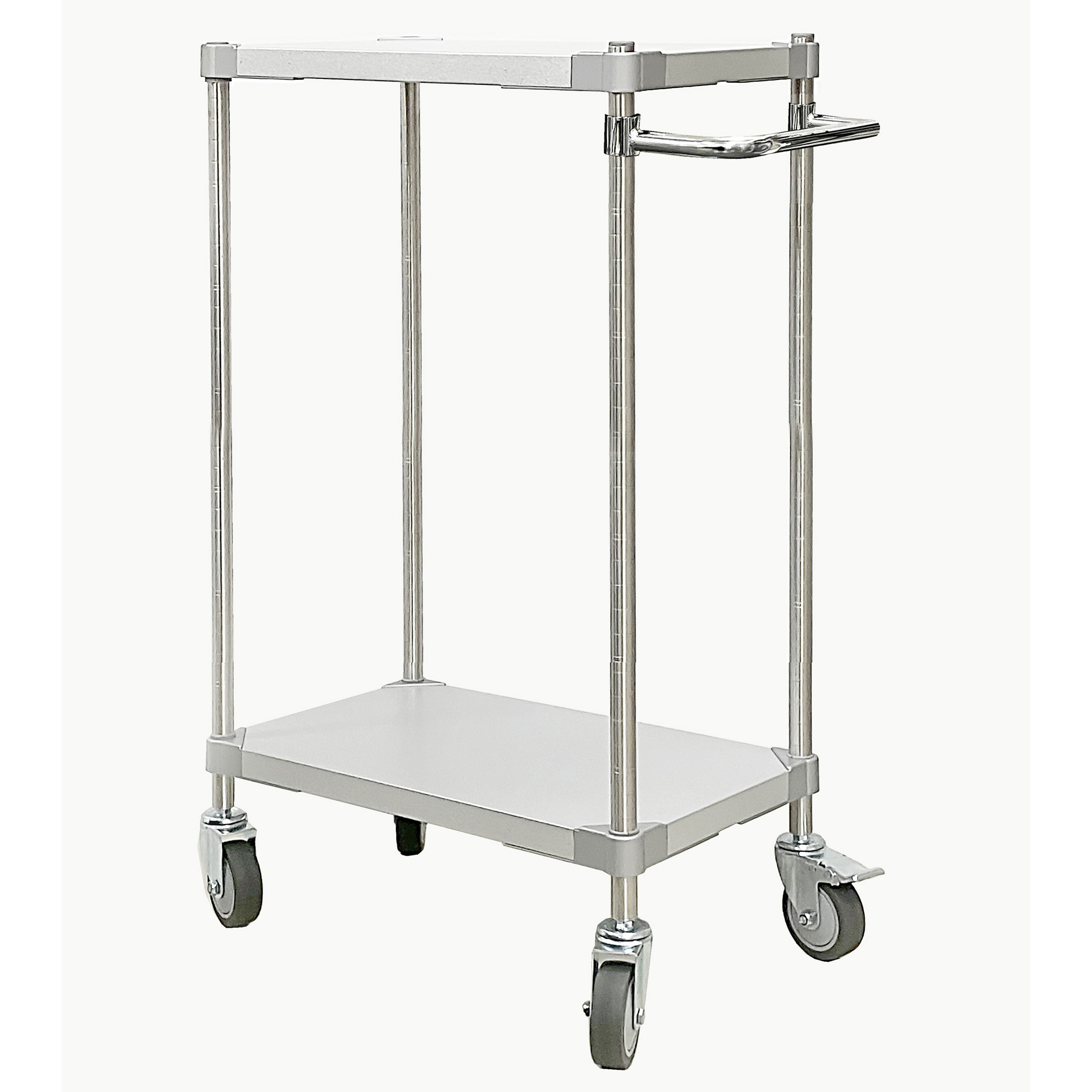 TGGS2-35609SV ガルバリウムシェルフワゴン取っ手付 プロフェイス 高さ1038mm 段数2 間口615mm奥行362mm  TGGS2-35609SV 29,585円