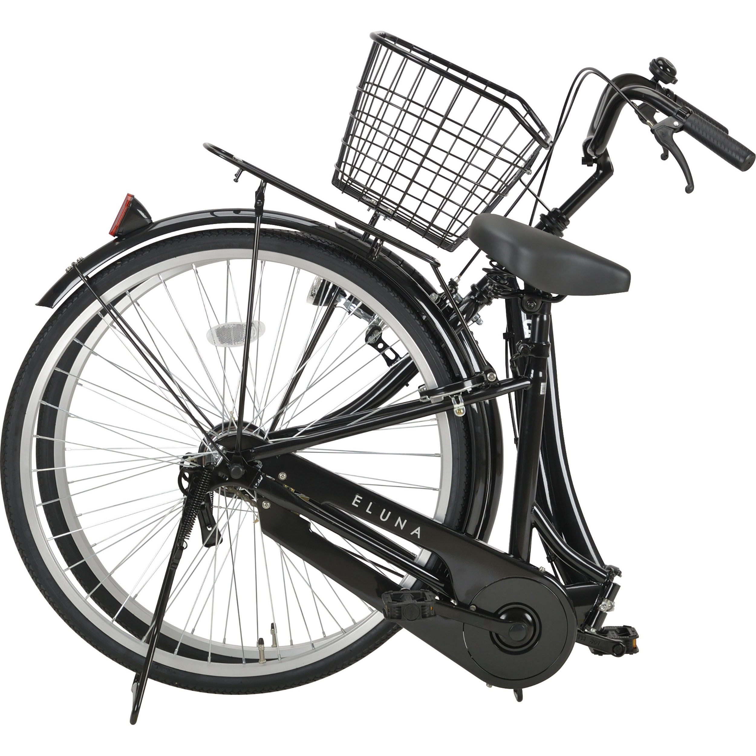 YG-1521 エルナ折りたたみ自転車26インチ CAPTAIN STAG ブラック色