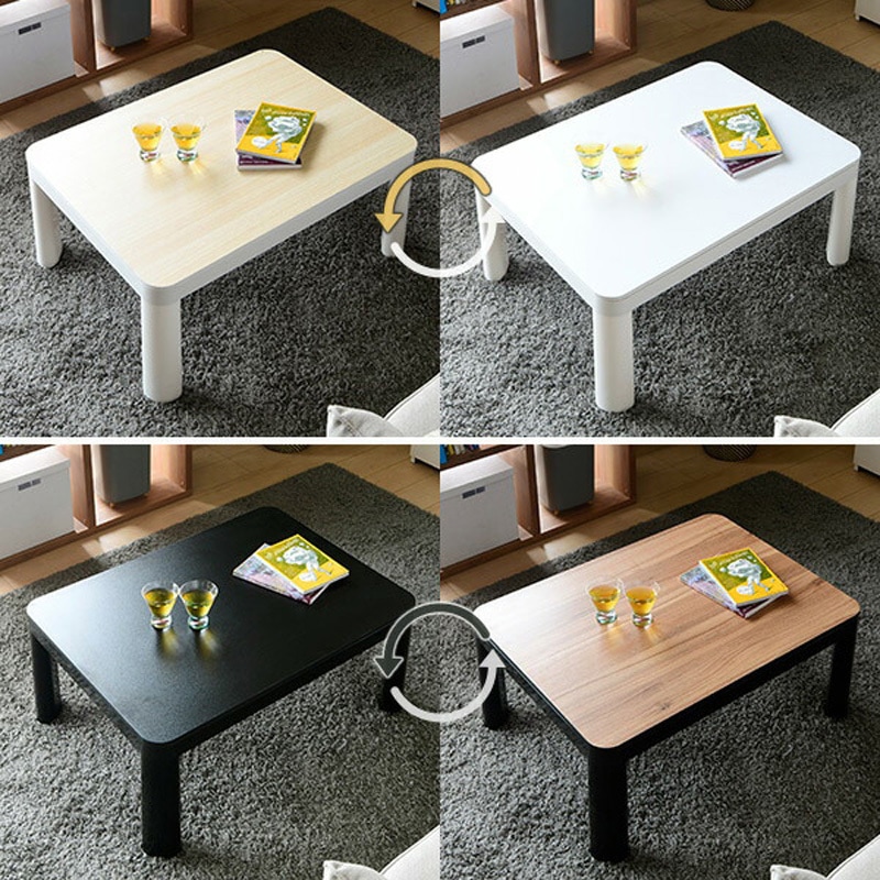 NCK-80602WH/NA こたつテーブル 長方形 リバーシブル YAMAZEN(山善