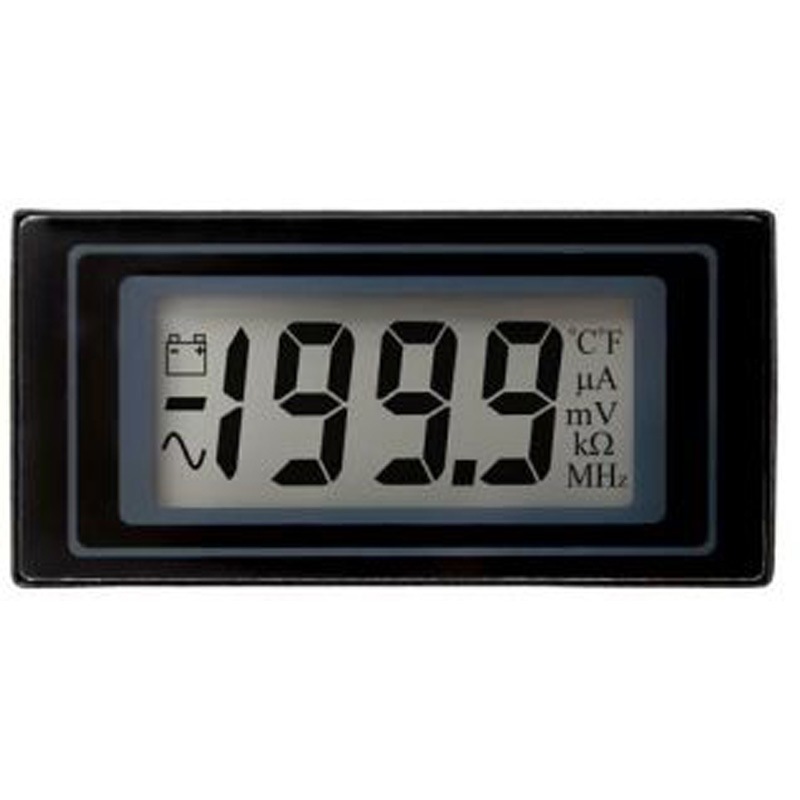 DPM 500S Lascar 電圧測定用デジタルパネルメータ DC LCD 3.5 → 6.5 V dc DPM 500S 1個 LASCAR 【通販モノタロウ】